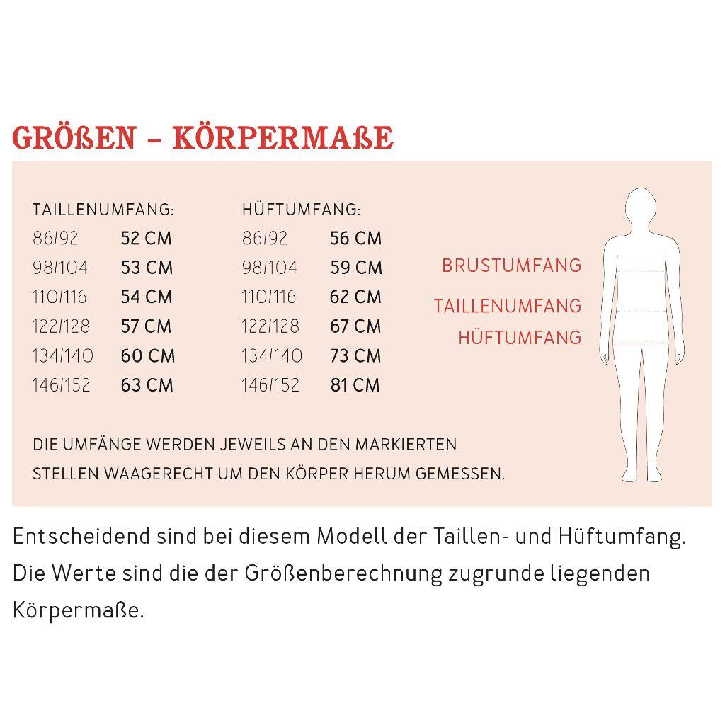 Papierschnittmuster gerade Jogginghose Jojo Gr. 86-152